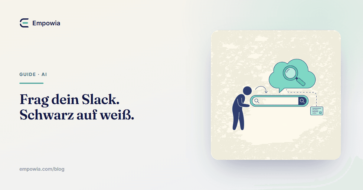 Stellen Sie Ihrem Slack Fragen in natürlicher Sprache – und erhalten Sie Antworten mit Belegen
