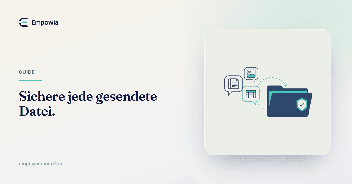 Wie du deine Slack-Dateien und Anhänge sicherst