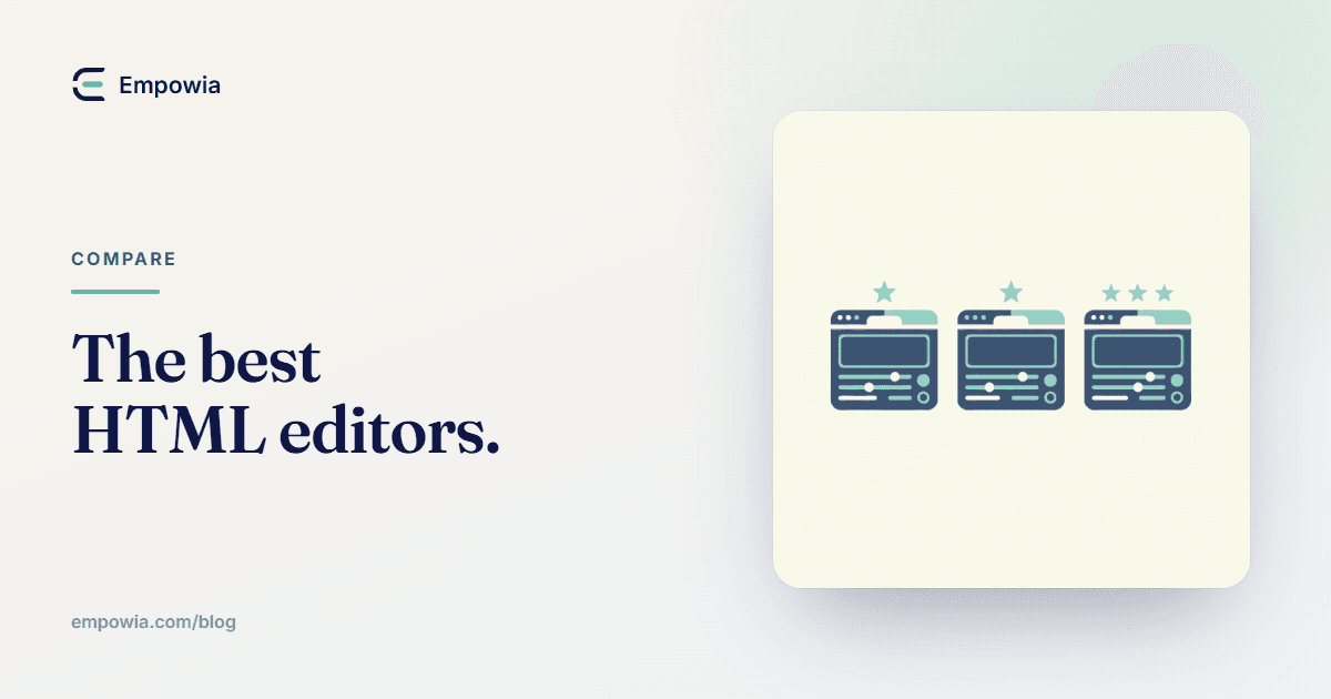 The Best Free HTML Editors, Compared