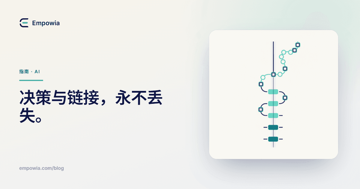 如何自动提取 Slack 中的决策(并一键找回所有人分享的链接)