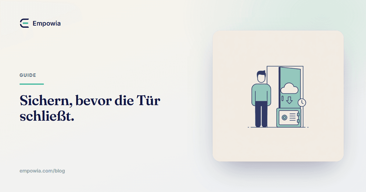 Deinen Slack-Verlauf sichern, bevor du gehst