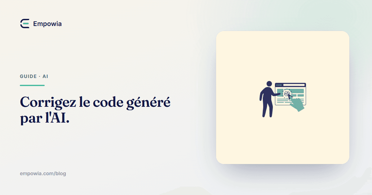 Comment modifier une page HTML générée par IA