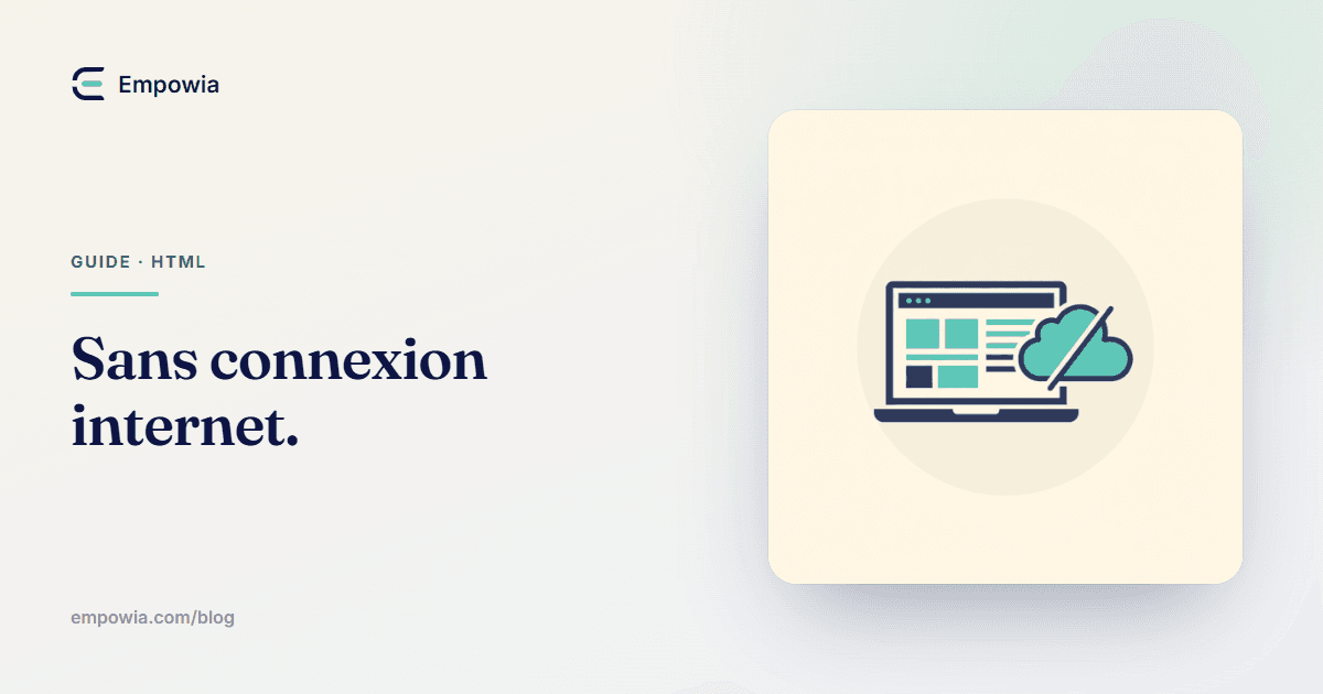 Modifier du HTML hors ligne, sans connexion