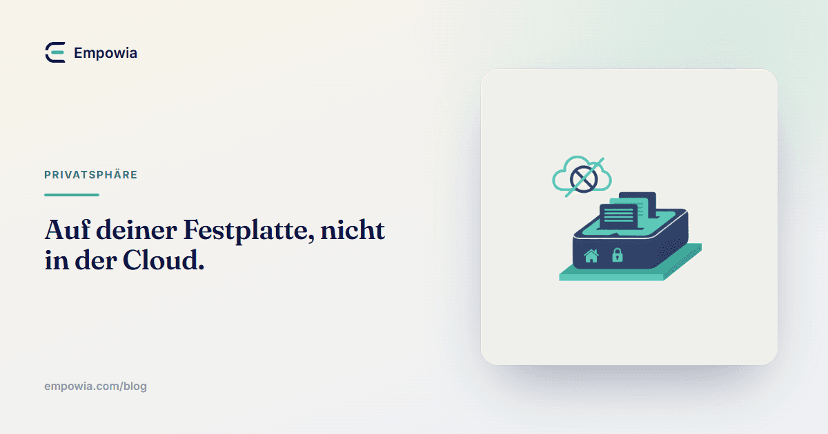 Slack sichern, ohne die Cloud
