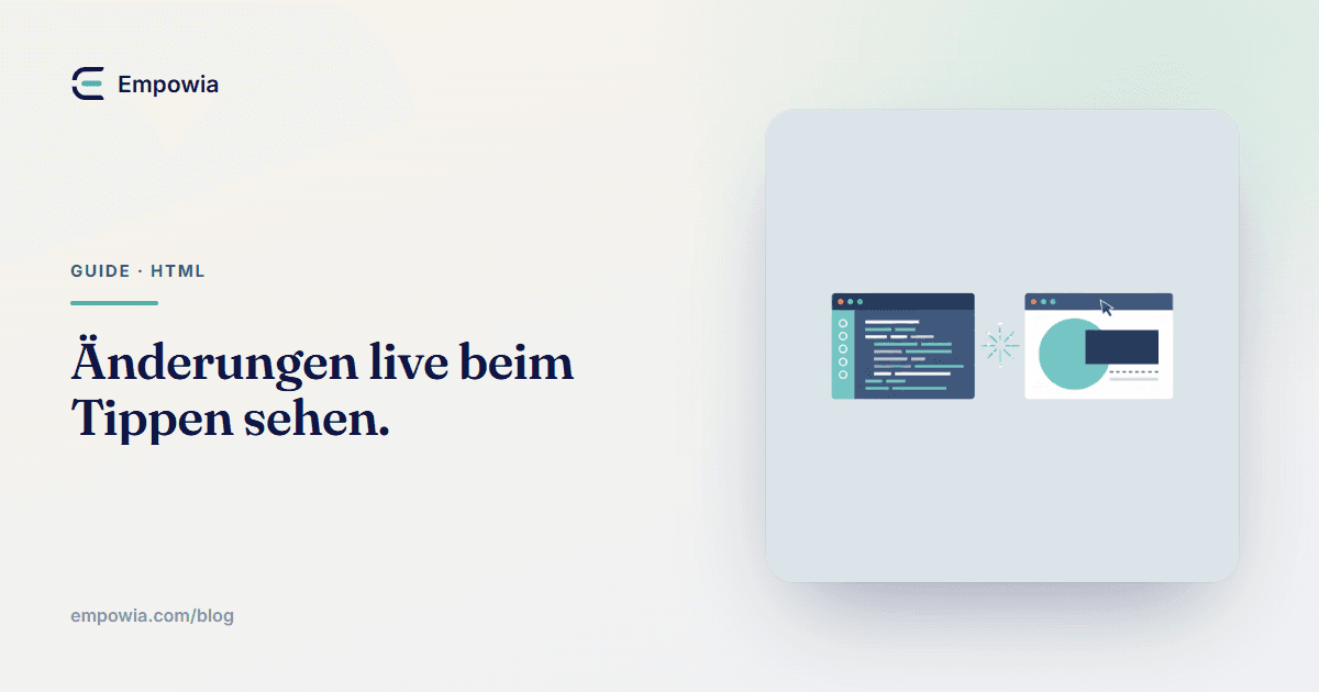 HTML-Änderungen in Echtzeit vorschauen