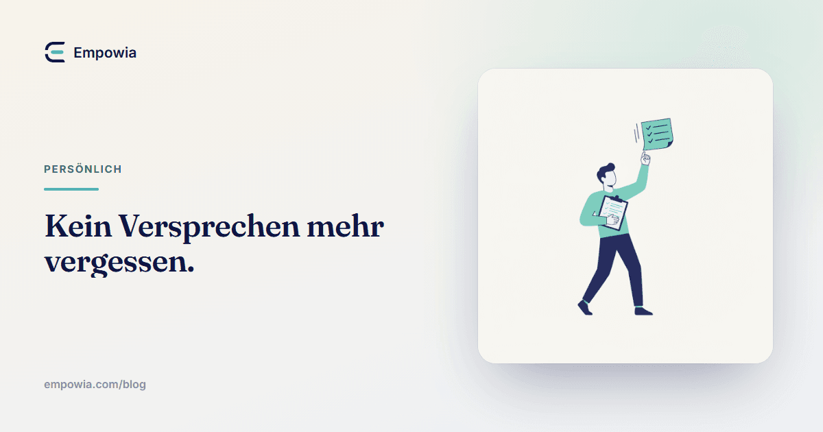 Dein Wort gilt: Eine persönliche To-Do-Liste direkt aus Slack