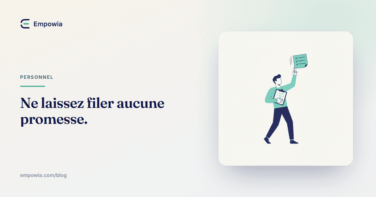 Votre parole et ce qu'on vous doit : une liste de tâches personnelle créée depuis Slack