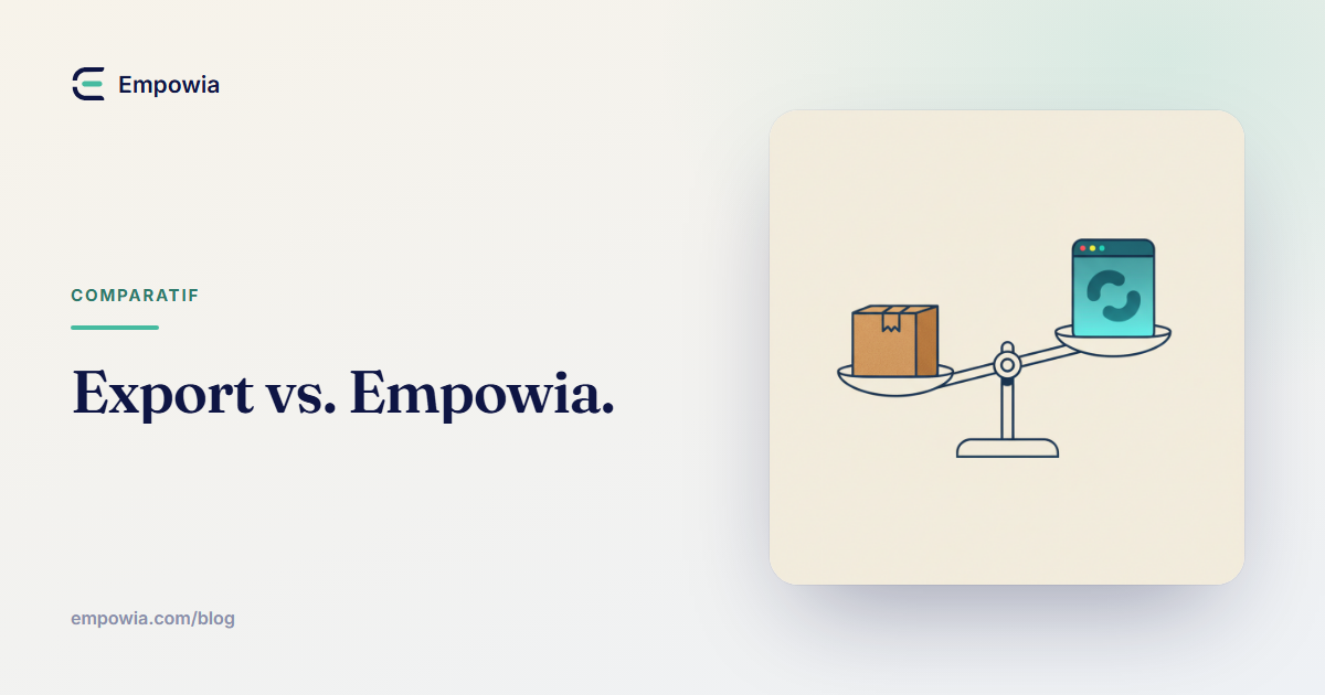 Empowia vs export officiel Slack : quelle solution choisir ?